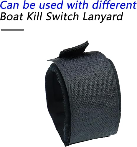 Miniatura 5 de Cordón para interruptor de ataque de barco, correa de muñeca flotante universal para moto acuática, reemplazo ajustable