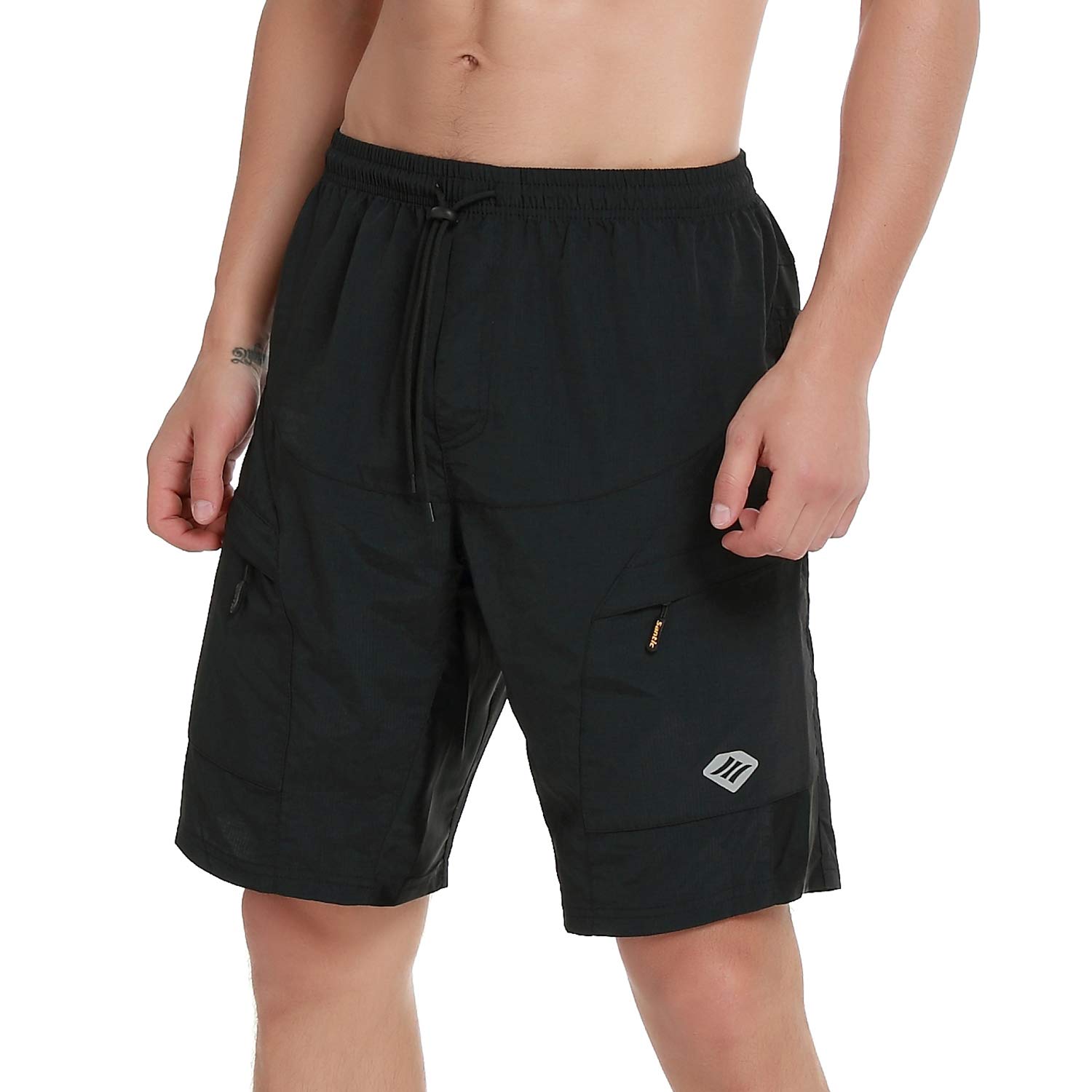 Santic Cuissard Velo Cuissard Cycliste Homme Cuissard VTT ou Velo Route avec Culotte Cyclisme Rembourré Dedans pour Homme - Boden