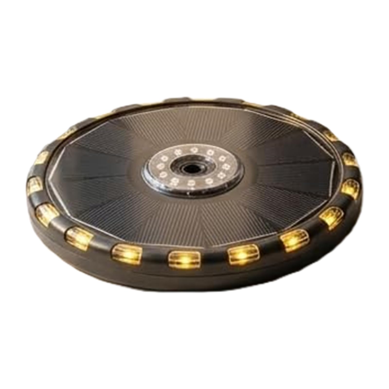 Fuente de agua solar automática con luces LED para evitar agua estancada en jardines