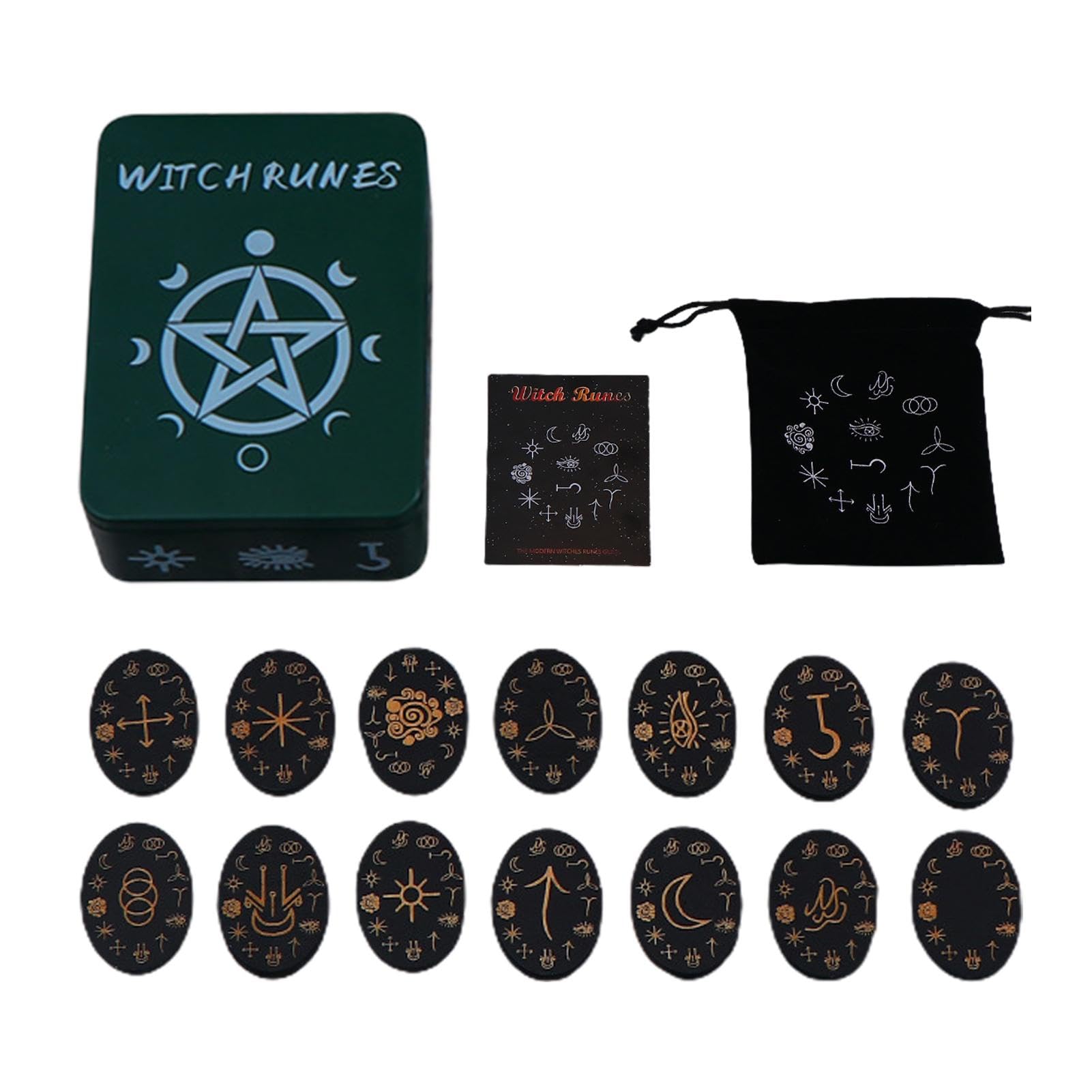 Amazon.co.jp: 木製ルーン石 |ルーンストーンセット |木製ルーン |北欧