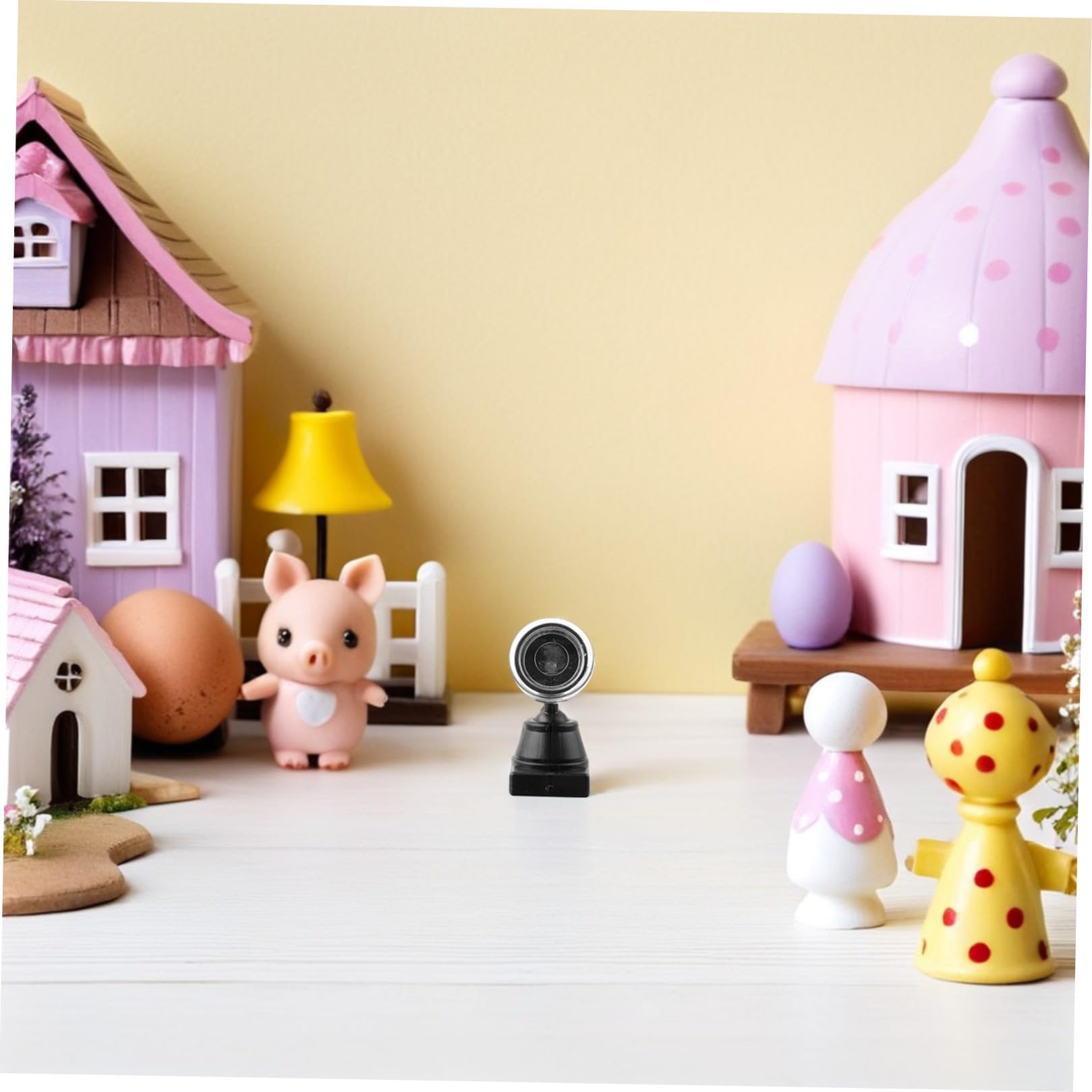 SHINEOFI 8 Pièces Lot de Mini Feux Signalisation Lumineux pour Maquette Ferroviaire Décoration Table Sable Modèle DIY pour Maison Miniature Lampe Spot Compacte et Facile à Installer