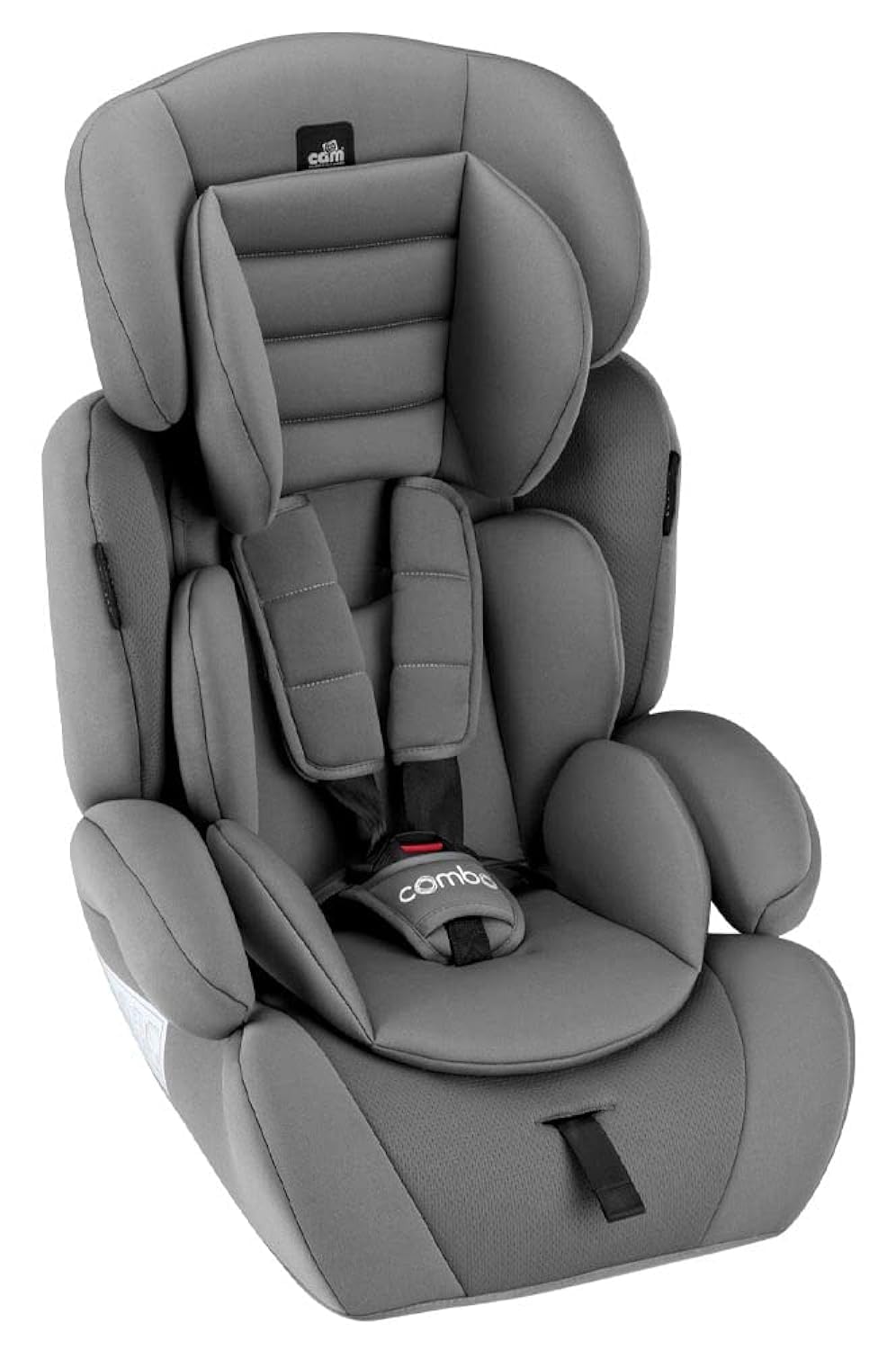 S166-175 Cam - Combo Baby Car Seat, Outdoor, Authentic, Car Seat Essential, Travel Go Comportable For Baby And Kids Easy Travel, Protection For The Head Up To 1-3 Years Old 9-36 Kg - Dark Gray