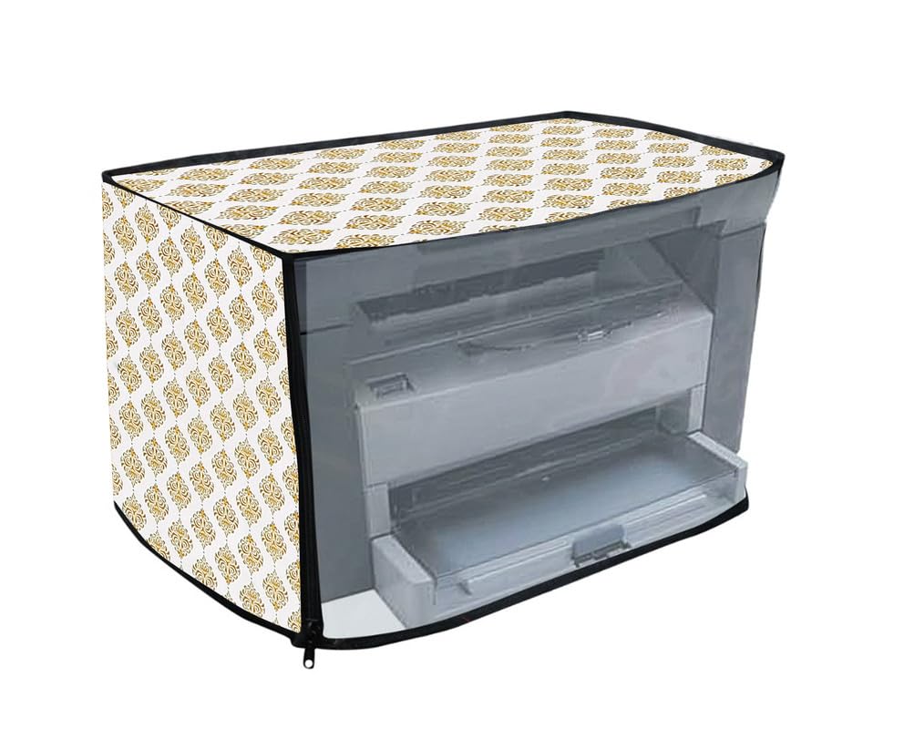 Image of Printer Cover for HP M1005 Printer with Zipper for Dust Protection (17 x 11 x 11.12) Inches, Dmass Gold