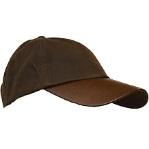Walker and Hawkes - Wax Brunswick Baseball Cap w/Leather Peak - One-Size