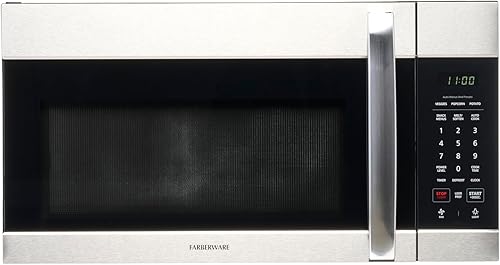 Farberware Horno de microondas FMR17SS, acero inoxidable