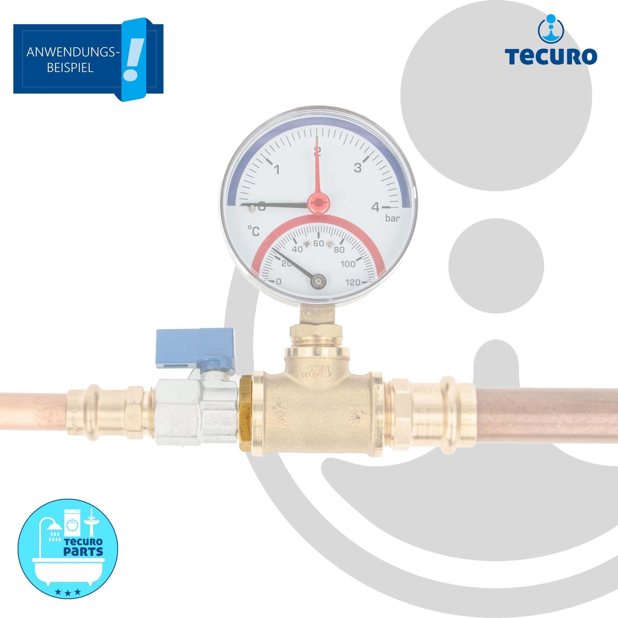 Brass Reducer Pipe Fitting, 1 Inch x 3/4 Inch, Male/Female Threads