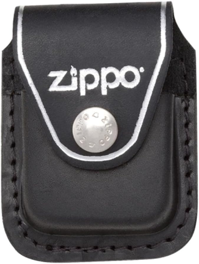 Zippo Black Lighter Pouch with Clip