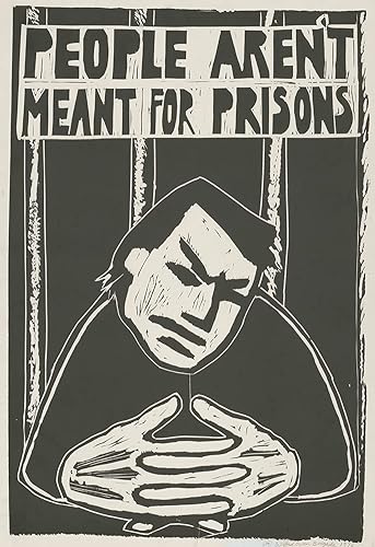 ArtDirect People Aren't Meant for Prisons (1976) 7x10 UnFramed Museum Art Print Poster Ready for Framing by Rachael Romero (Australian, 1953 -)