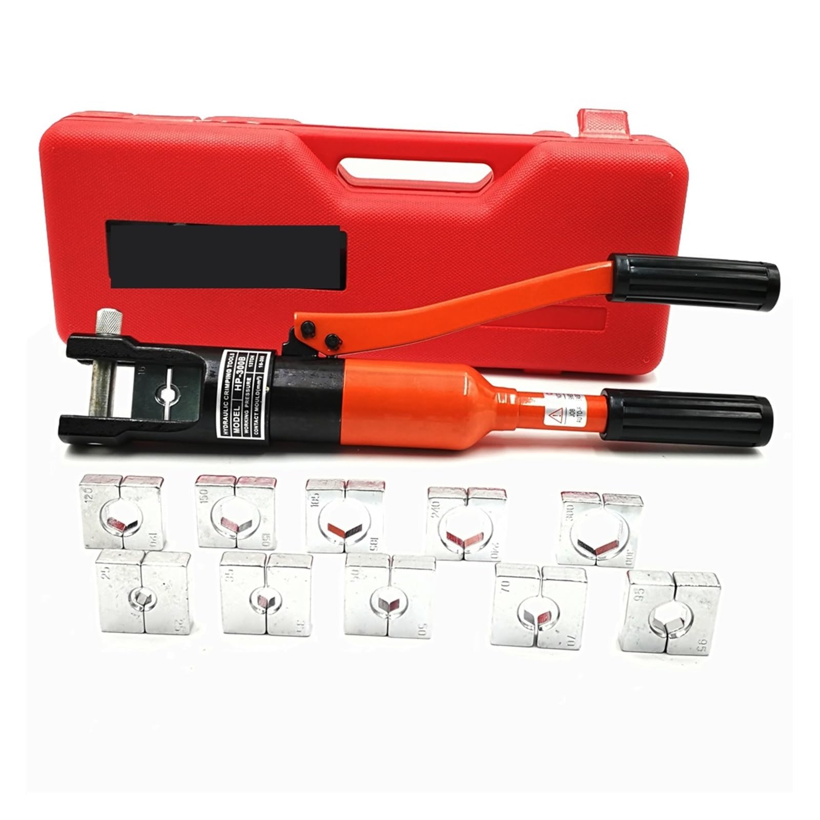 Teeno Pince à Sertir Hydraulique 15-32mm, Pince A Sertir Avec 12pcs