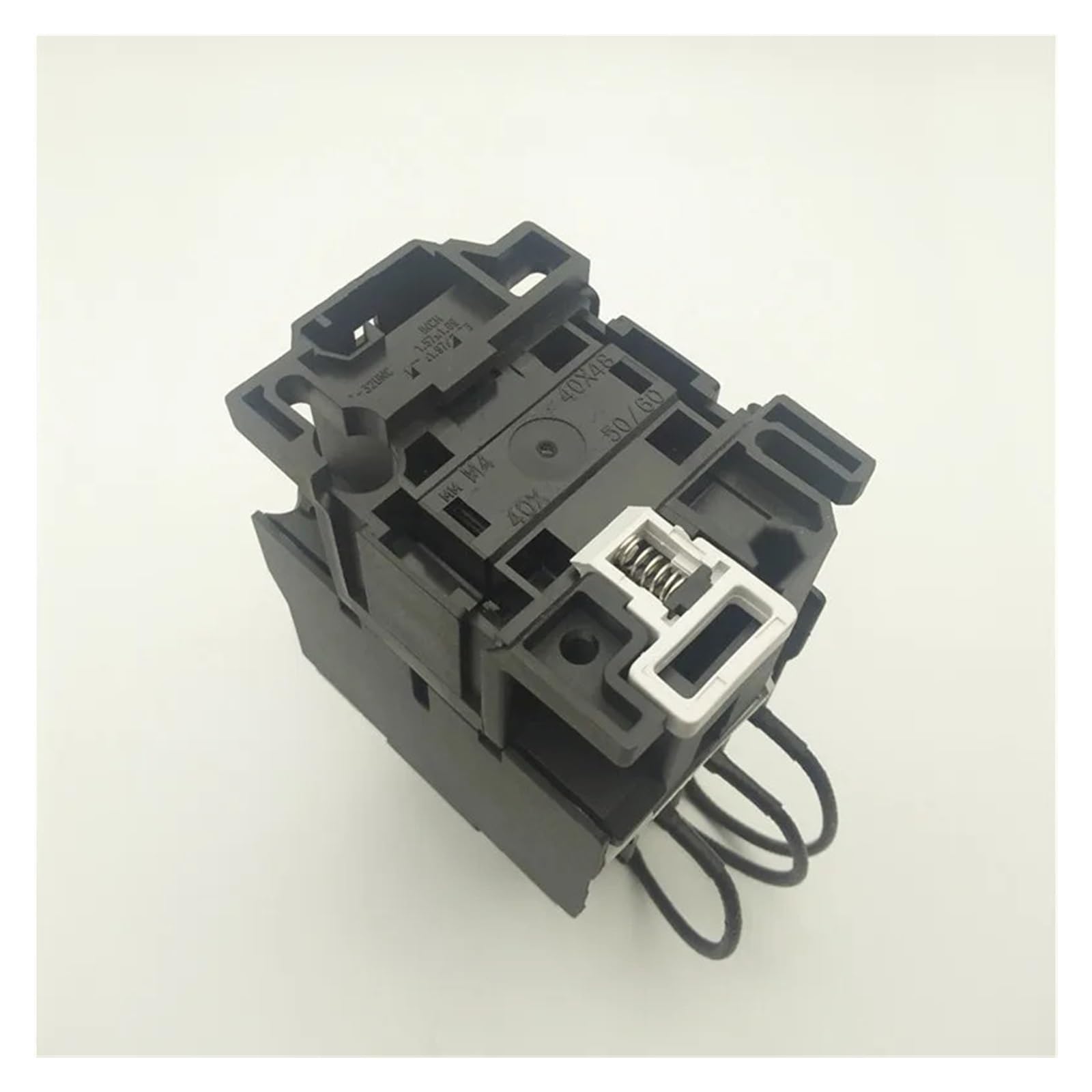 Control de Motor Ui 500 V Ith 32 A Contactor Condensador conmutación + Bloque contactos auxiliares 3 Polos + Normalmente Cerrado