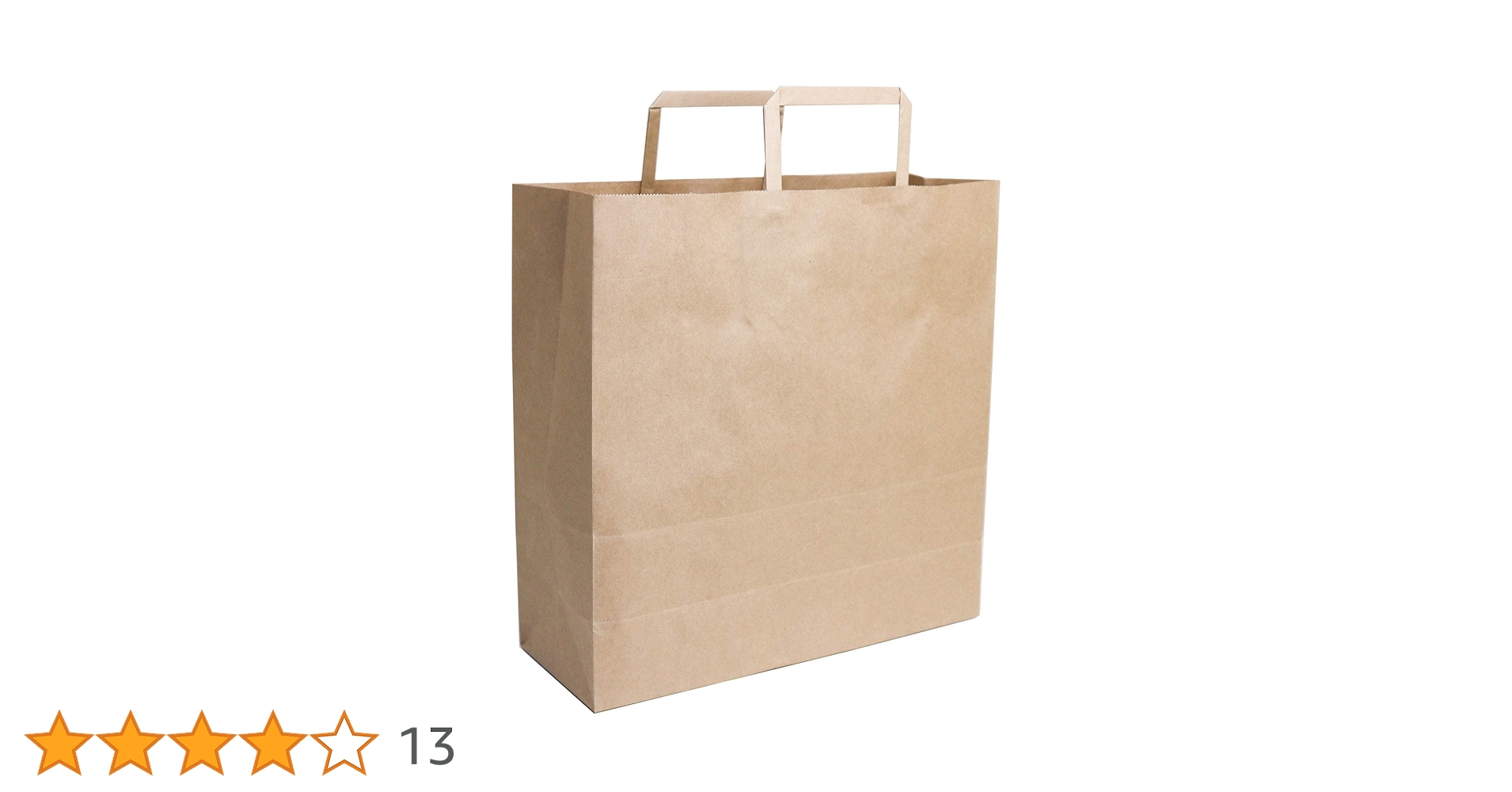 4セット　大量300枚　手提げ紙袋 ギフト袋 クラフト紙 クラフトバッグ r-k-400-300.jpg?fitin=720:720