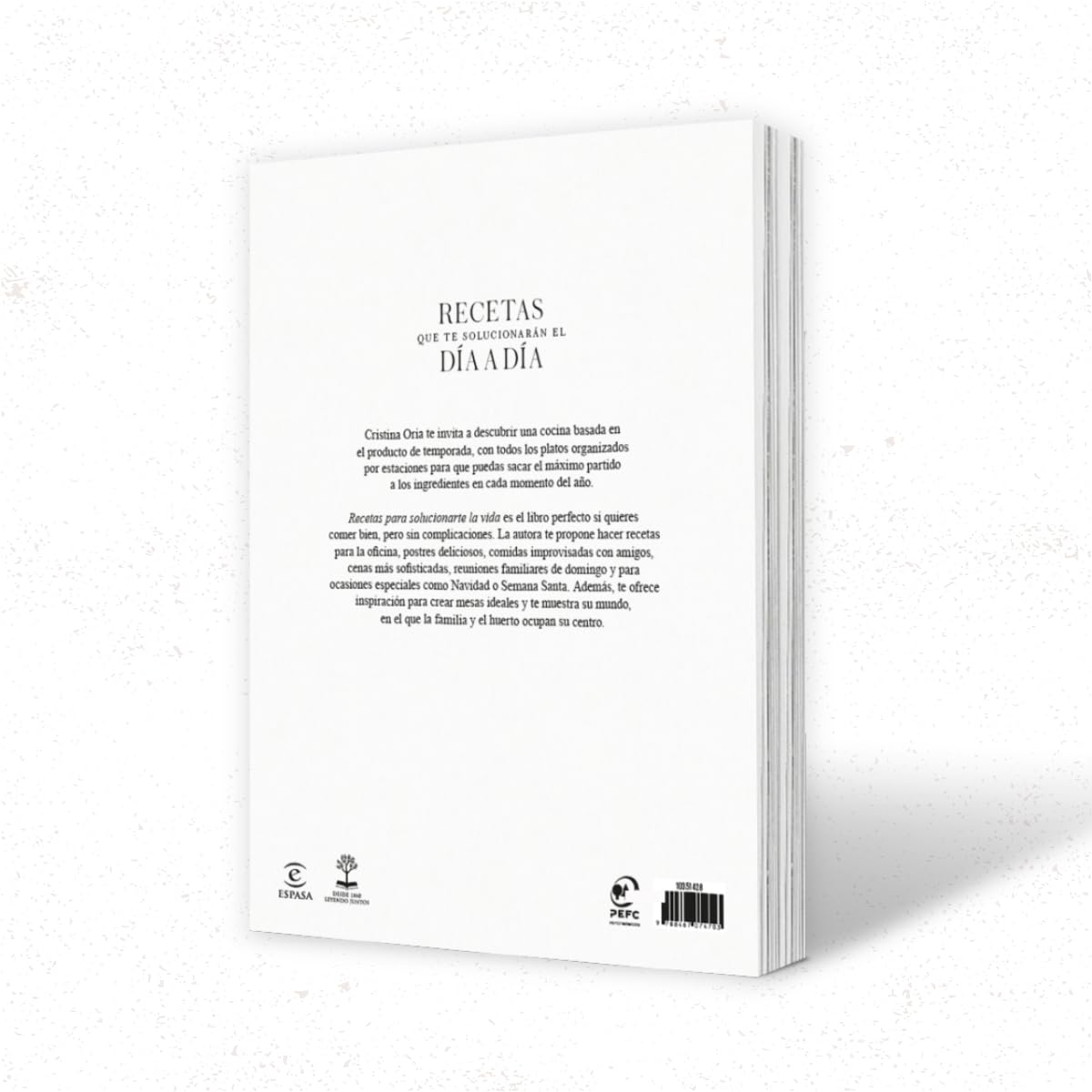 Recetas para solucionarte la vida (Espasa Gastronomía)