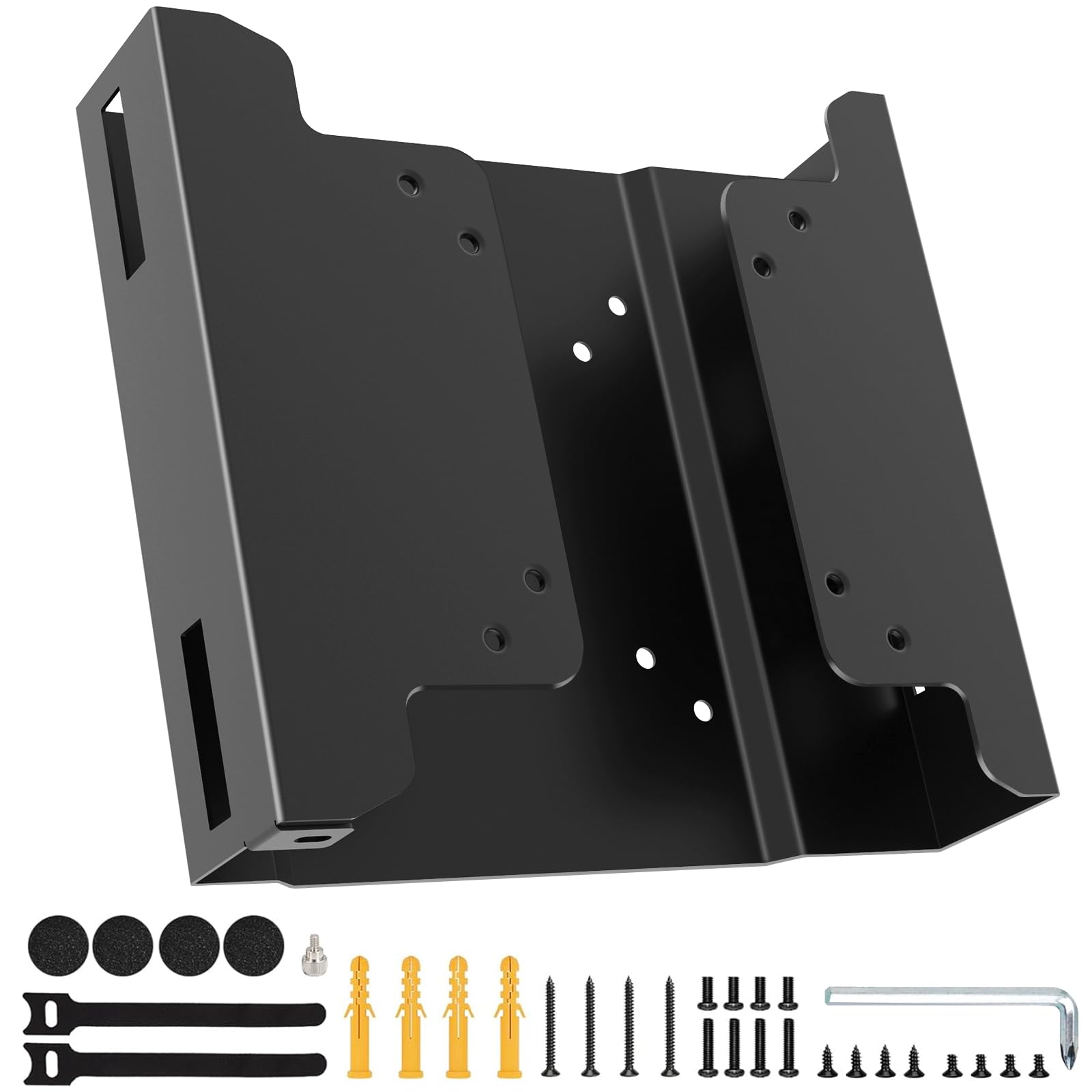 VESA Mount for Dell OptiPlex Micro PC VESA/Wall/Under Table Mount for Dell OptiPlex MFF 3000, 3050, 7010, 7050 and More with Cable Tie