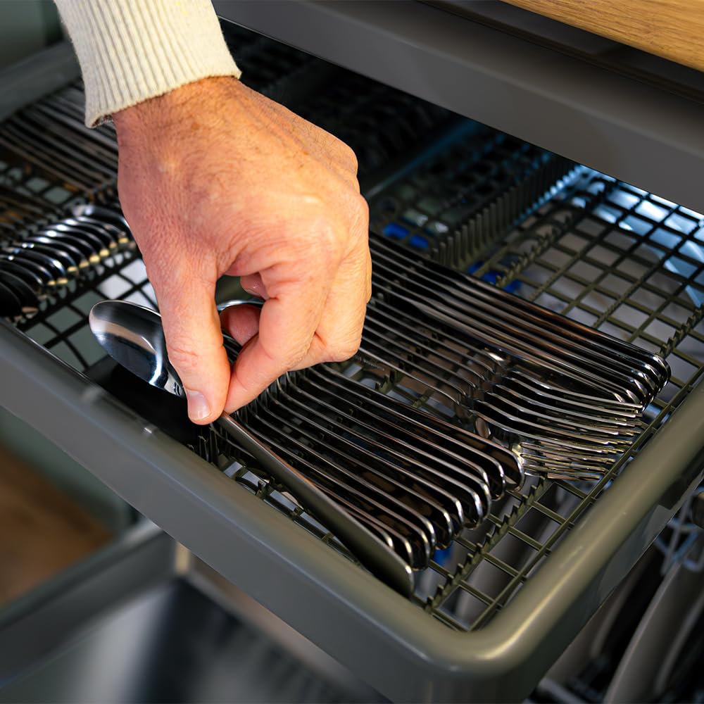 Cecotec Lavastoviglie 60cm Bolero Aguazero 6800 Inox A. 14 Coperti, Basso Consumo, Motore Inverter Plus Duo, 8 Programmi, Lavaggio Automatico, Pulizia a Vapore, Pulizia Interna e Mezza Carica