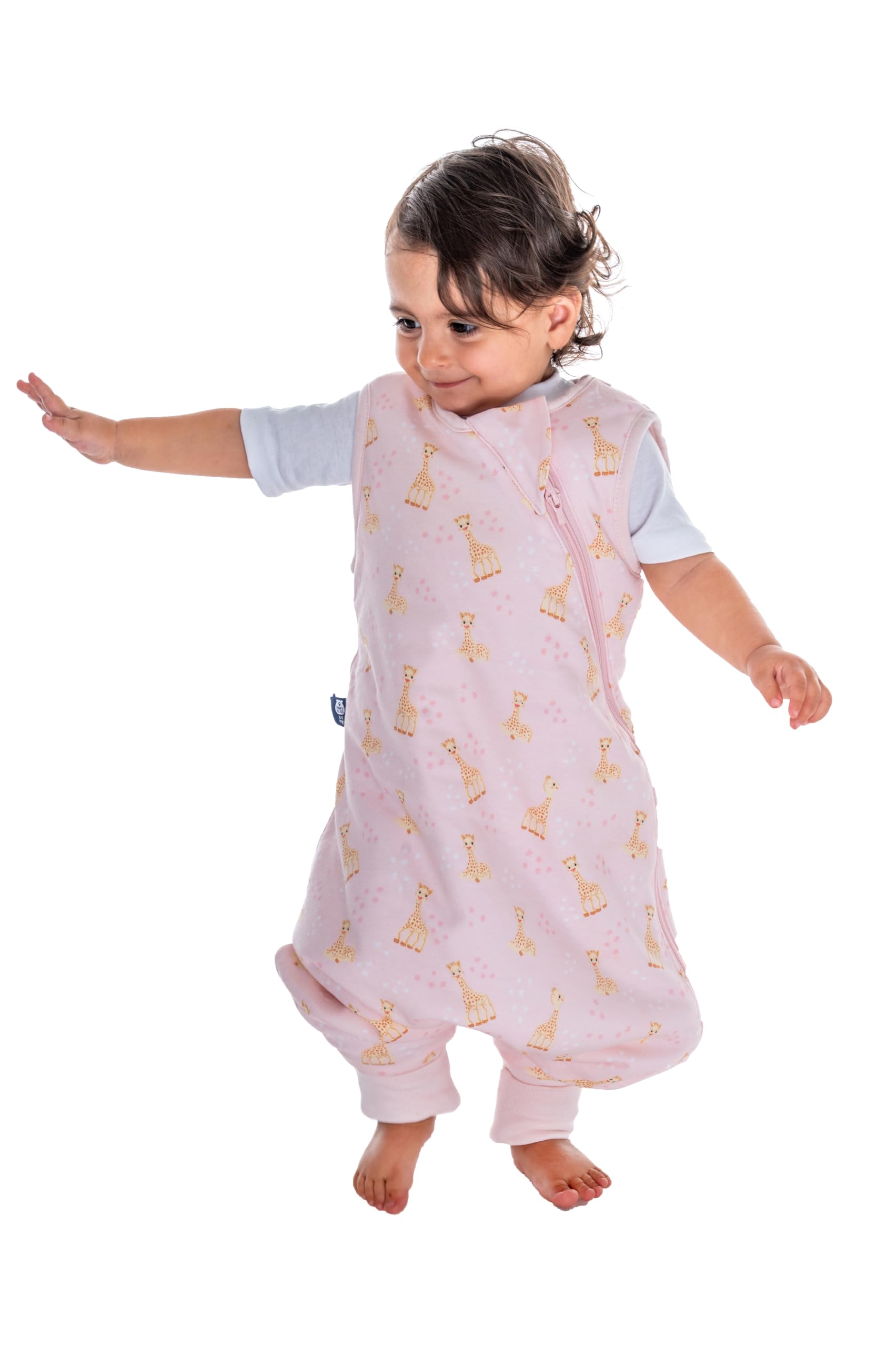 Śpiworek dla Dzieci z Nogawkami BabyBliss BlissJump 2.5 TOG – Bawełna Organiczna – Wypełnienie OEKO-TEX – Rozmiary 6 Miesięcy - 5 Lat