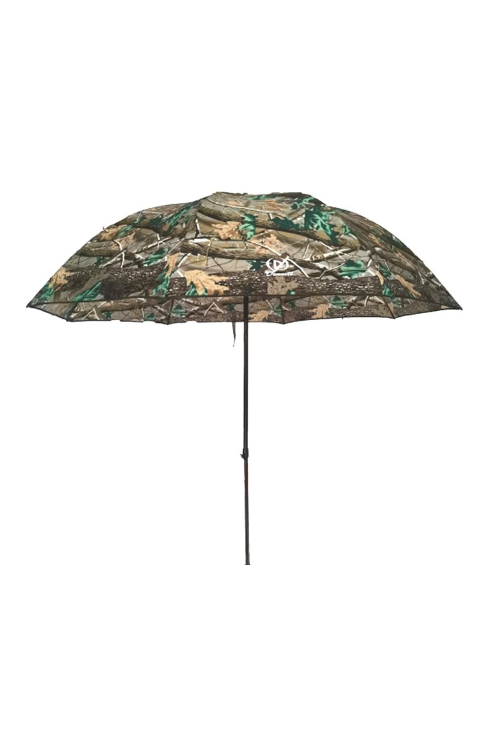 Dennett Camouflage Fishing Umbrella With Tilt, Carry Bag, 137 Cm Diameter