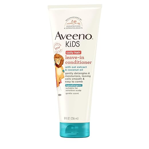 Aveeno Kids Coily Hair Leave-In Conditioner 8oz
