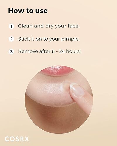 Miniatura 7 de COSRX Master Patch Basic Value Pack, parche hidrocoloide para el acné durante la noche, adhesivo para manchas de manchas para la cara, fuerte
