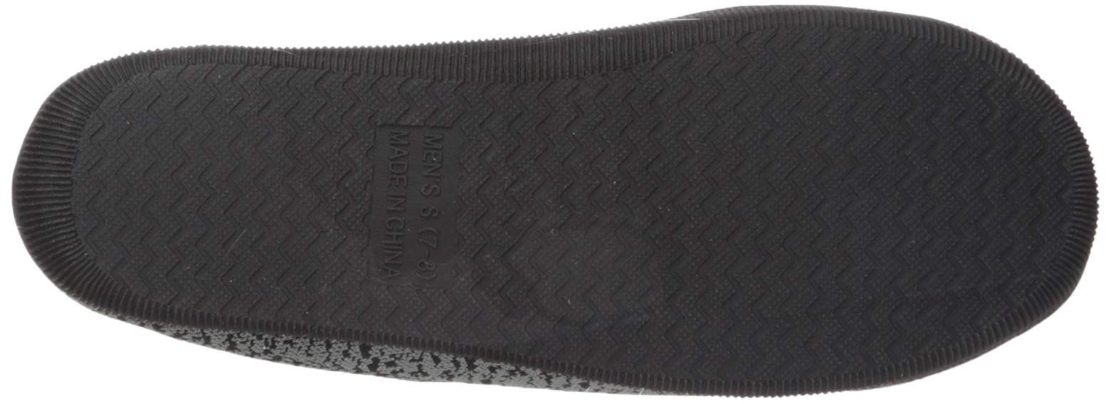 FOCO NFL mens Poly Knit Cup Sole Slipper