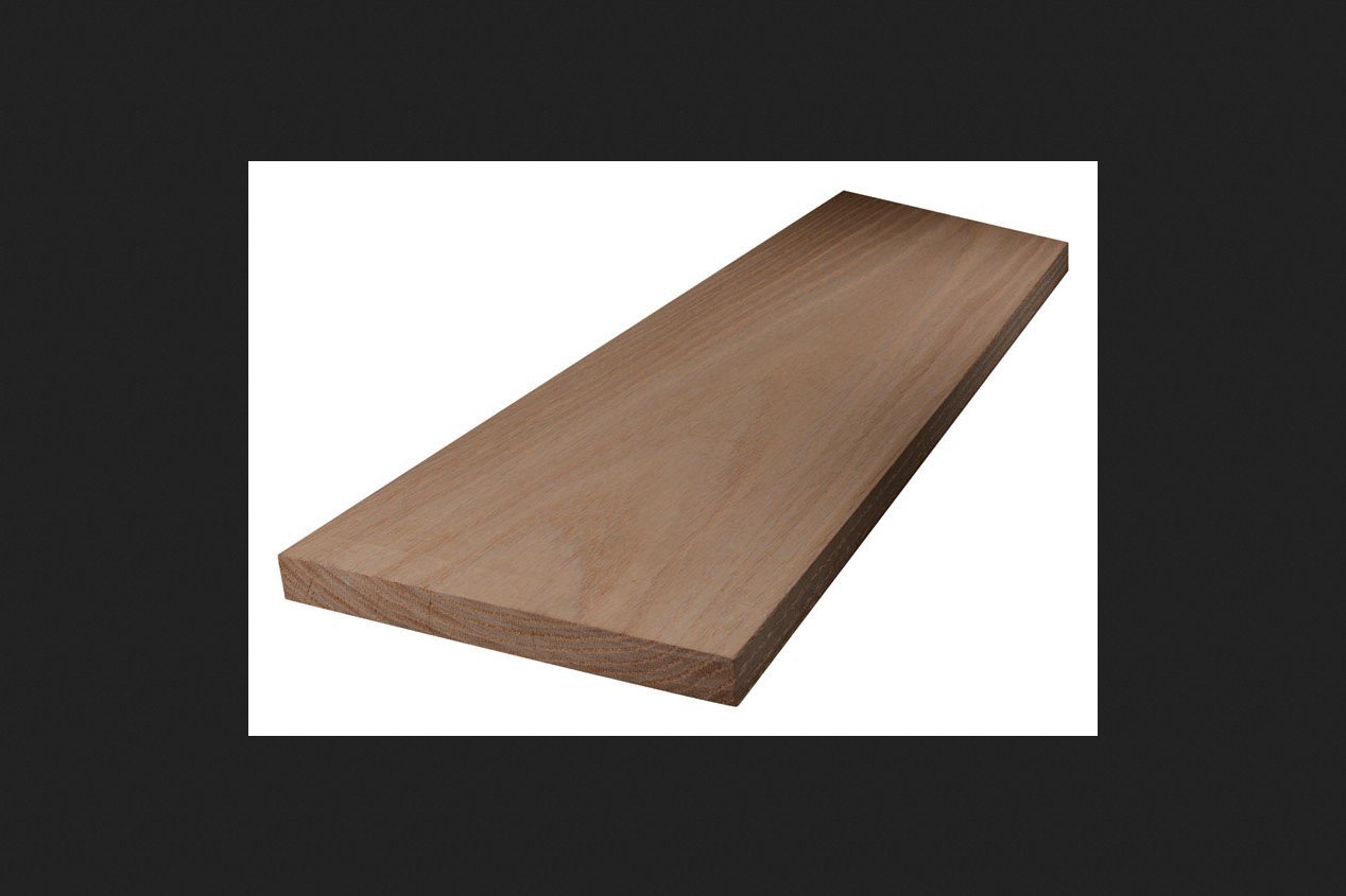 Thunderbird Forest Oak Boards 1 " X 8 " X 4 ' Oak