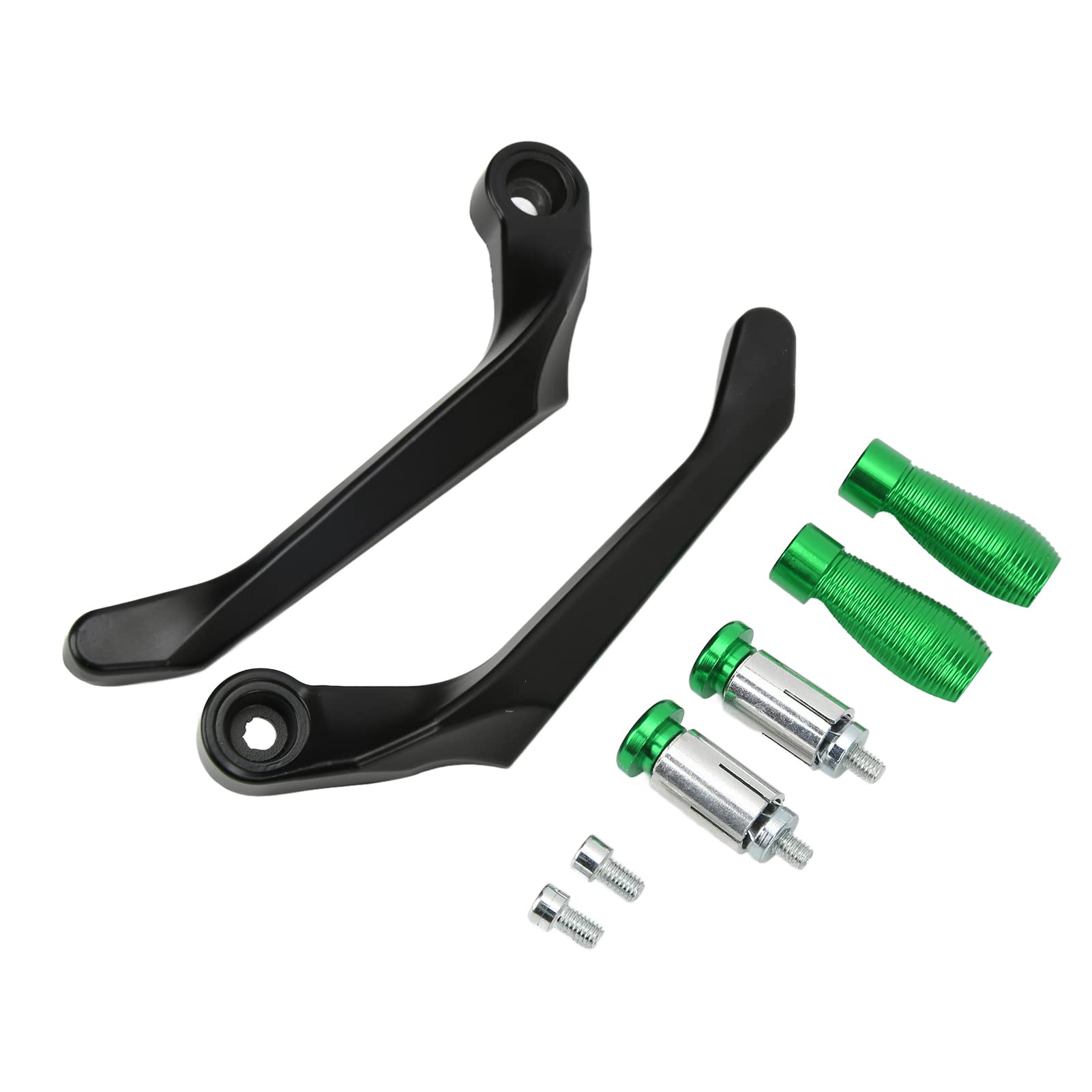 Protezione per Leve del Motociclo 2 Pezzi Set in Lega di Alluminio per Frizione Freno
