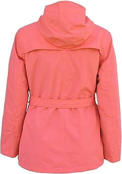 Barbour promenade waterproof jacket coral Clearance