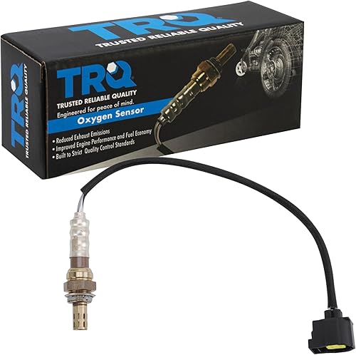 Vista 193 de TRQ Sensor de Oxígeno O2 de 4 Hilos de Banda Estrecha Compatible con VW Atlas 2.0L 2018-21, VW GTI 2.0L 2016-18, Audi A3 Quattro 2.0L 2015-18, VW