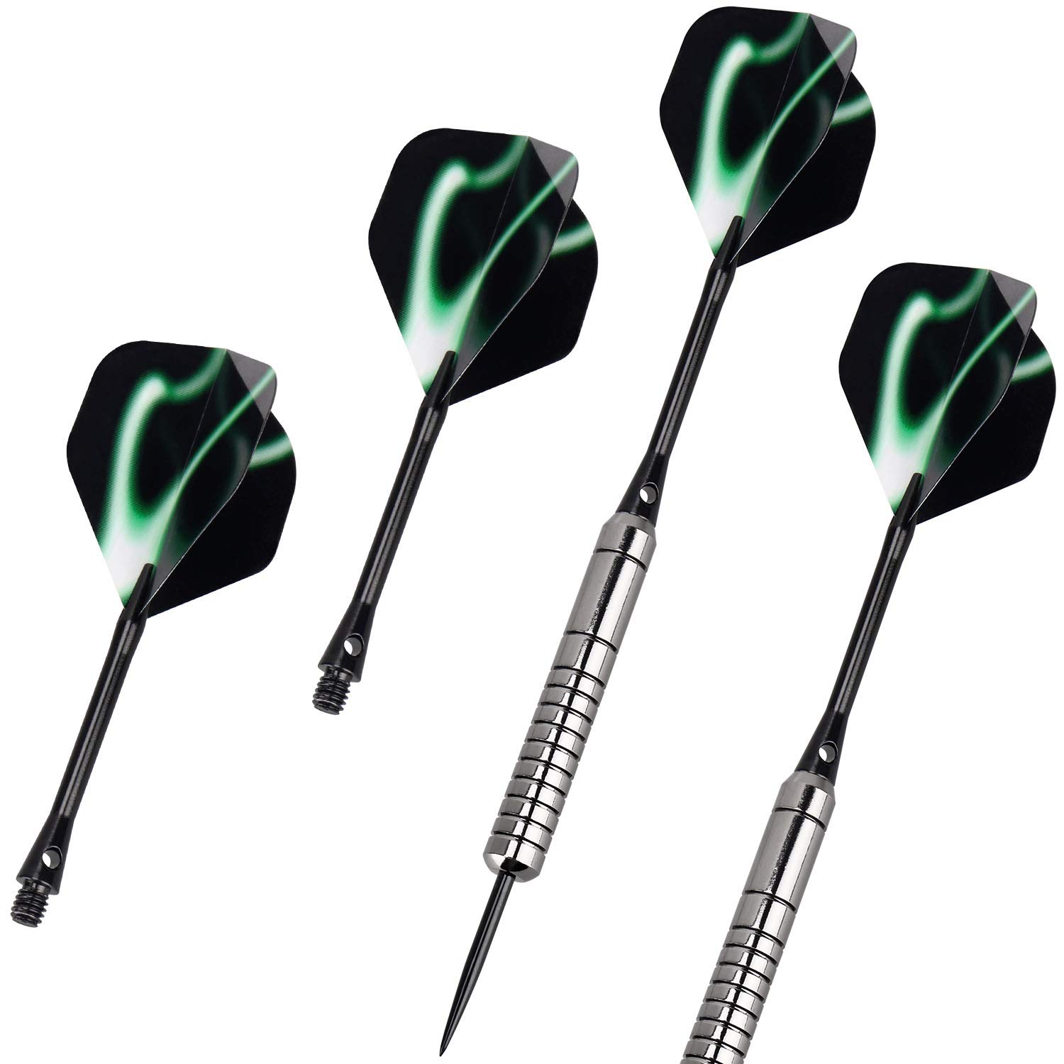 Lot De 3 Fléchettes WIN.MAX – 90% Tungstène, 18 G, Tiges Aluminium, Ailettes 100 Microns – Précision Pro