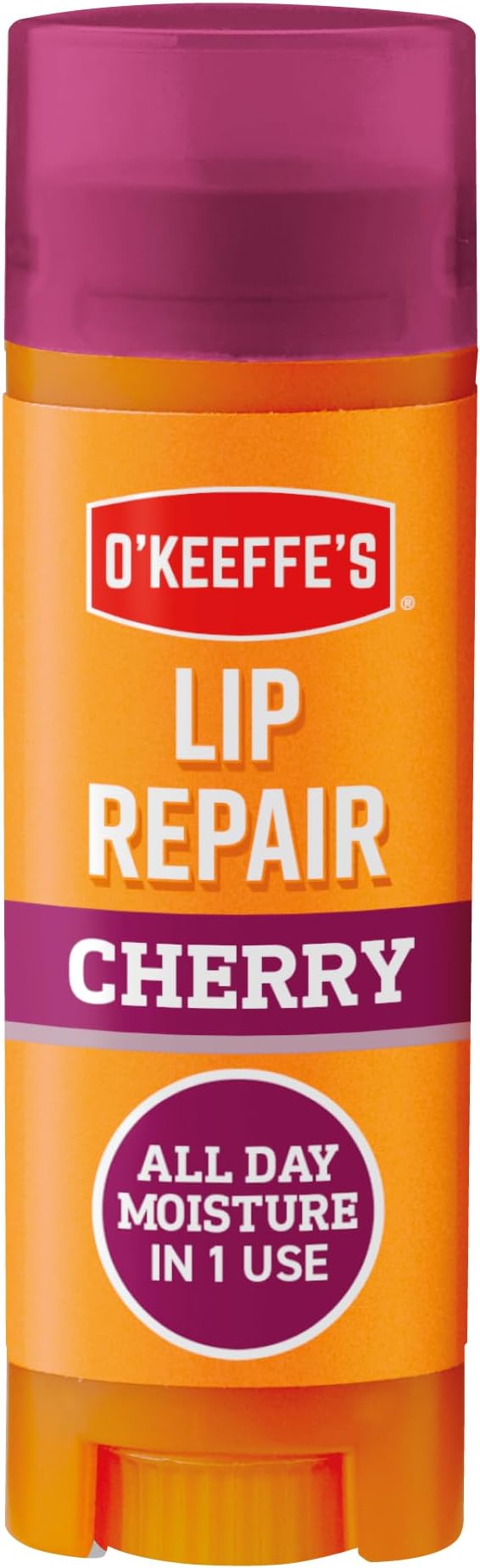 Lip Repair Cherry, 4.2g – For Extremely Dry, Cracked Lips | With Cherry & Vitamin E Oil, Provides All Day Hydration