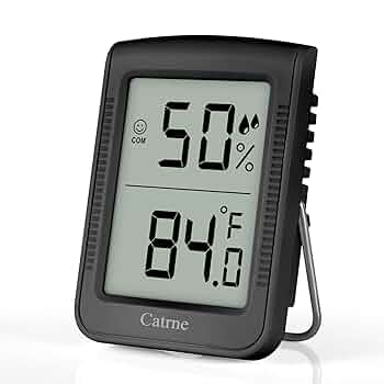 Indoor Thermometer ThermoPro TP50 Digital Hygrometer - & Humidity Gauge With Comfort Indicator Digital Thermometer