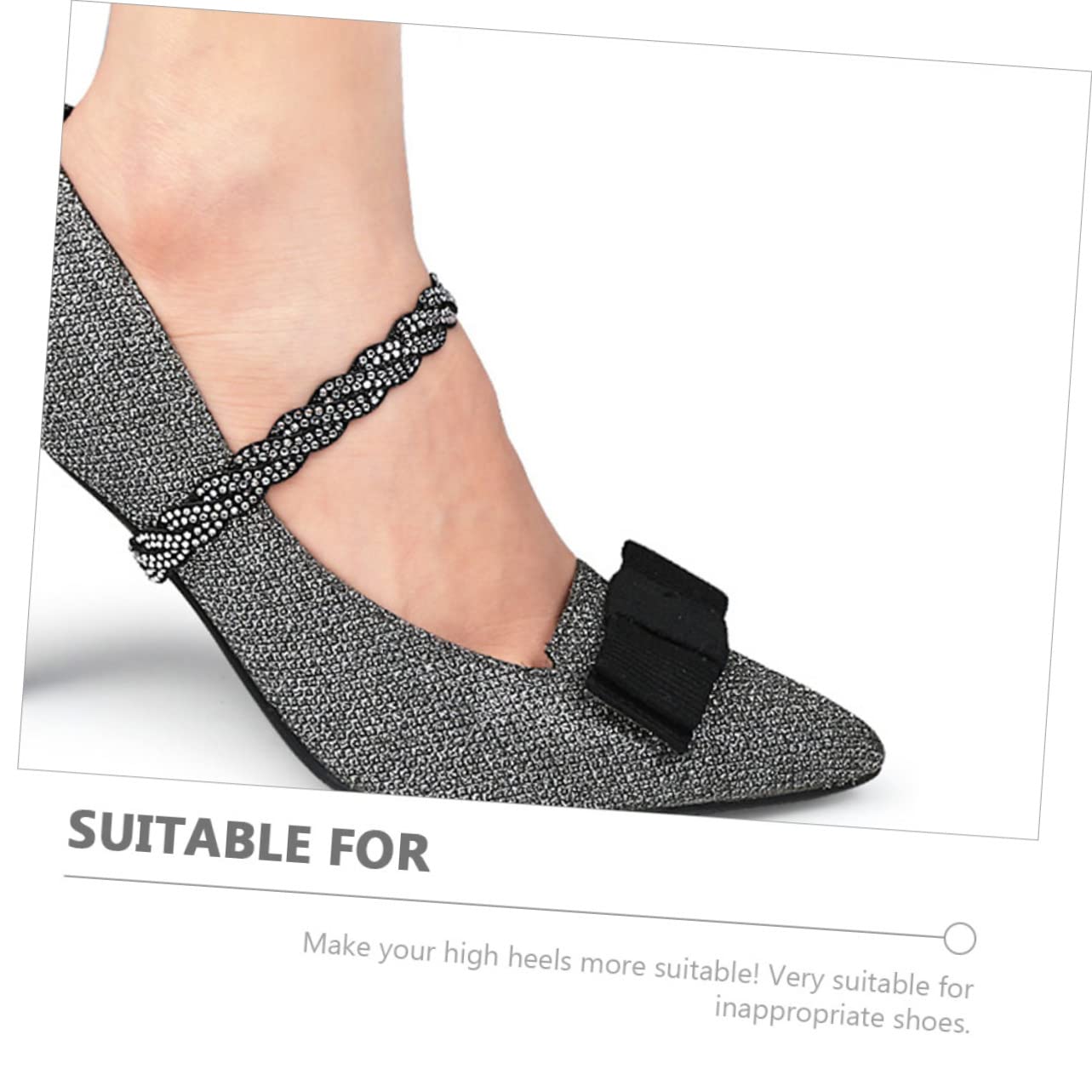 GALPADA 16paia Cinghie Regolabili Per Scarpe Cinturini Antiscivolo e Facili Installare Accessori Sostitutivi Per Scarpe