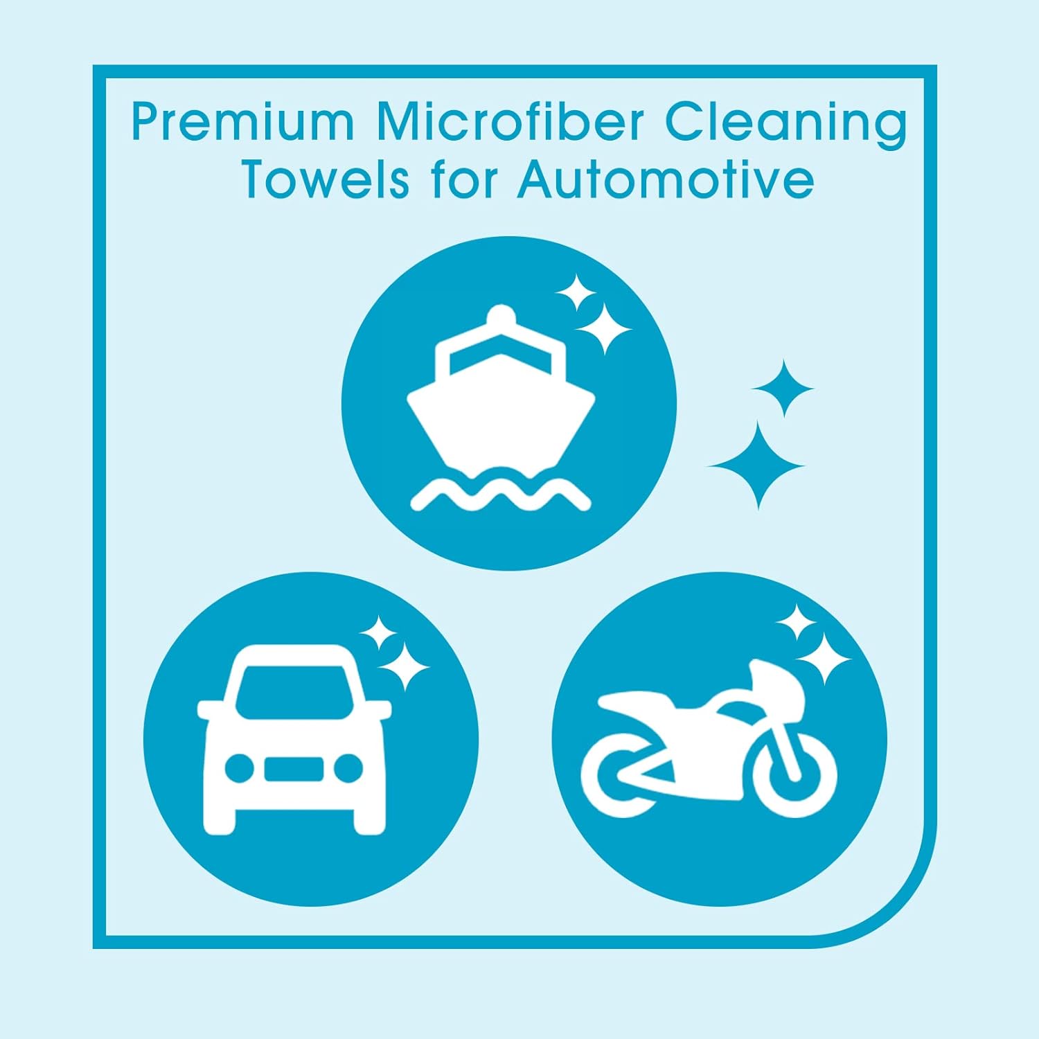 AIDEA Professional Microfiber Detailing Towel-6PK, Premium Drying Towel, Scratch-Free, Strong Water Absorption Cleaning Cloth for Cars, SUVs, RVs, Trucks, and Boats, (16 in. x 24 in.)-Yellow : Automotive