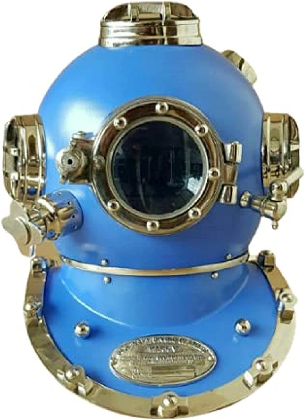 Nautical Diving Helmet for Scuba Diving Divers Helmet Antique ~ Antique Mark V Marine Scuba Divers Helmet 18" - Home Office Decorative