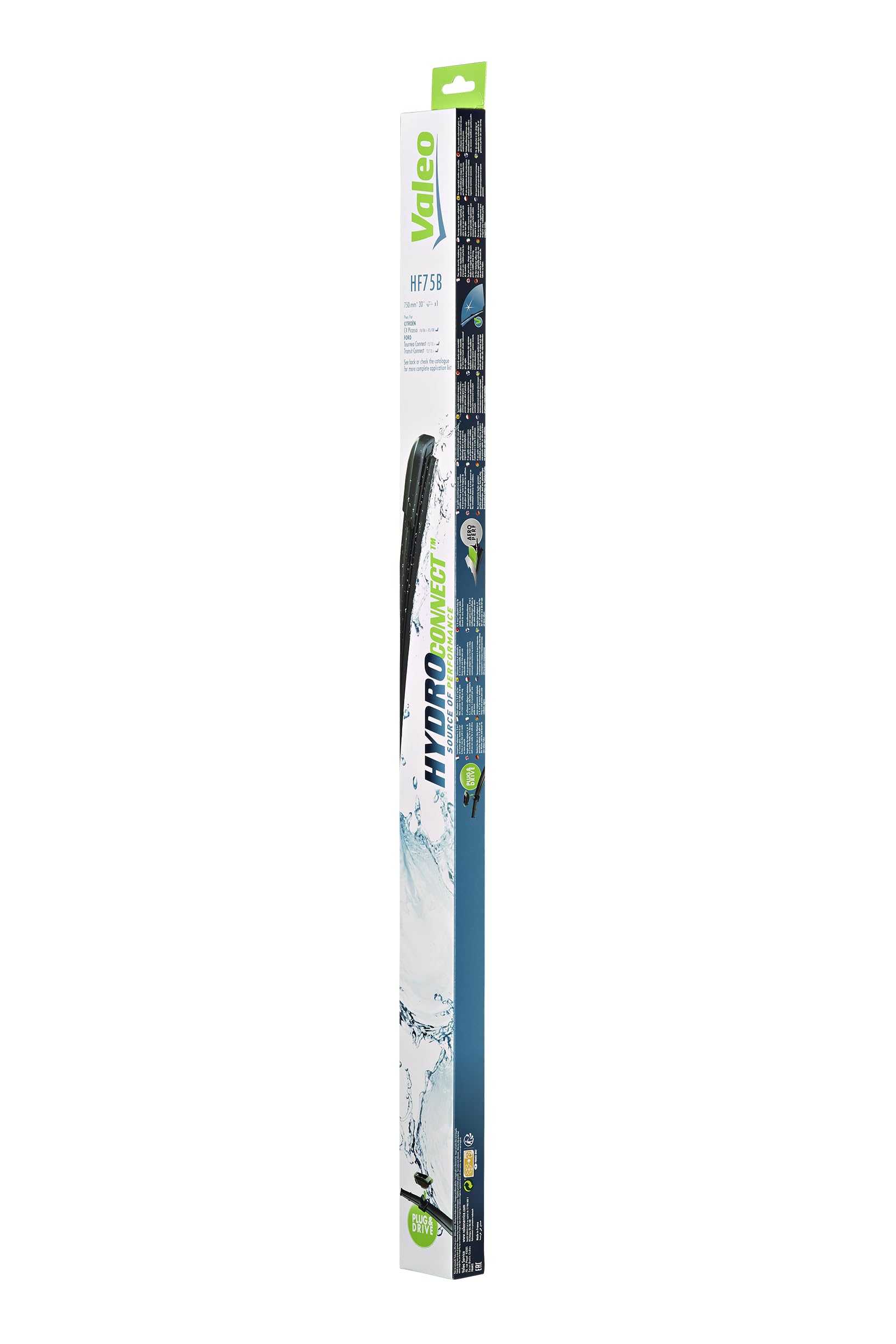 Valeo Hydroconnect Silecek Citroen C4 Grand Picasso (2008-2013), Ford Tourneo Connect (2015-2022), Vw ID.3 (2019 ve sonrası) (750 MM) 578518