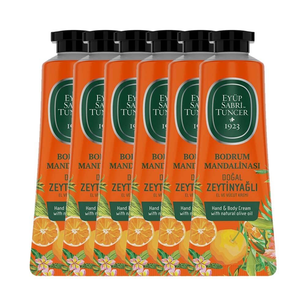 Eyüp Sabri Tuncer El ve Vücut Kremi Bodrum Mandalinası 50 ml x 6