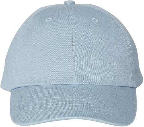 Valucap - Adult Bio-Washed Classic Dad Hat - VC300A - Adjustable - Baby Blue