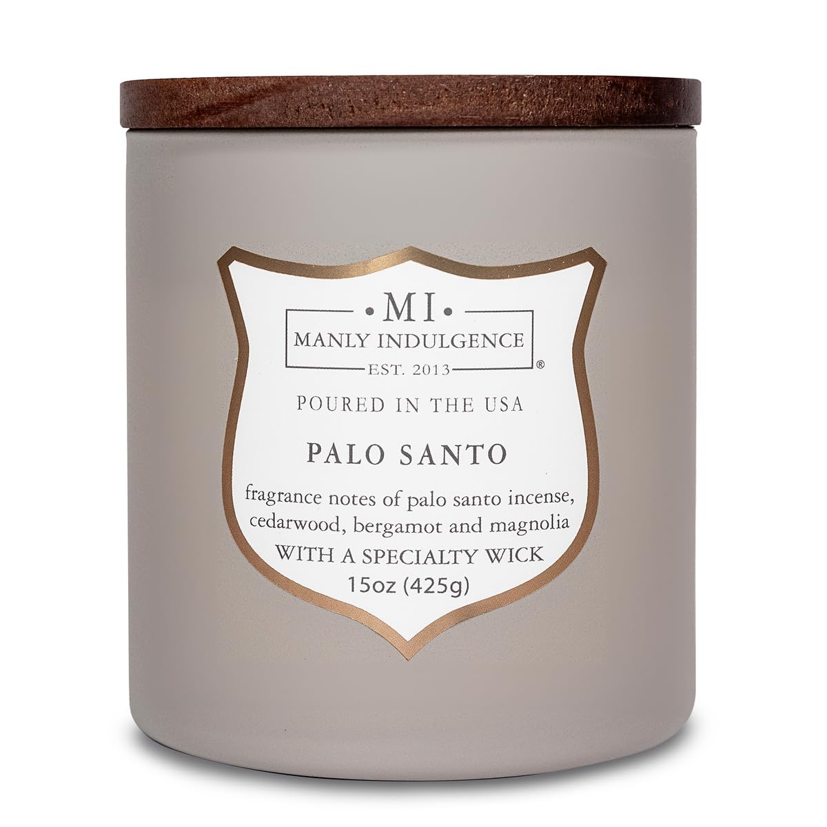 Bougie Palo Santo Manly Indulgence pour une ambiance relax salon