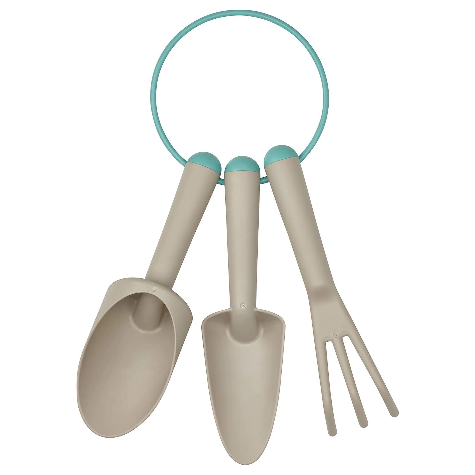 Ikea TSSP 3-Piece Gardening Set, in/Outdoor Beige/Light Turquoise (B08XB7P747) Amazon Price History, Amazon Price Tracker