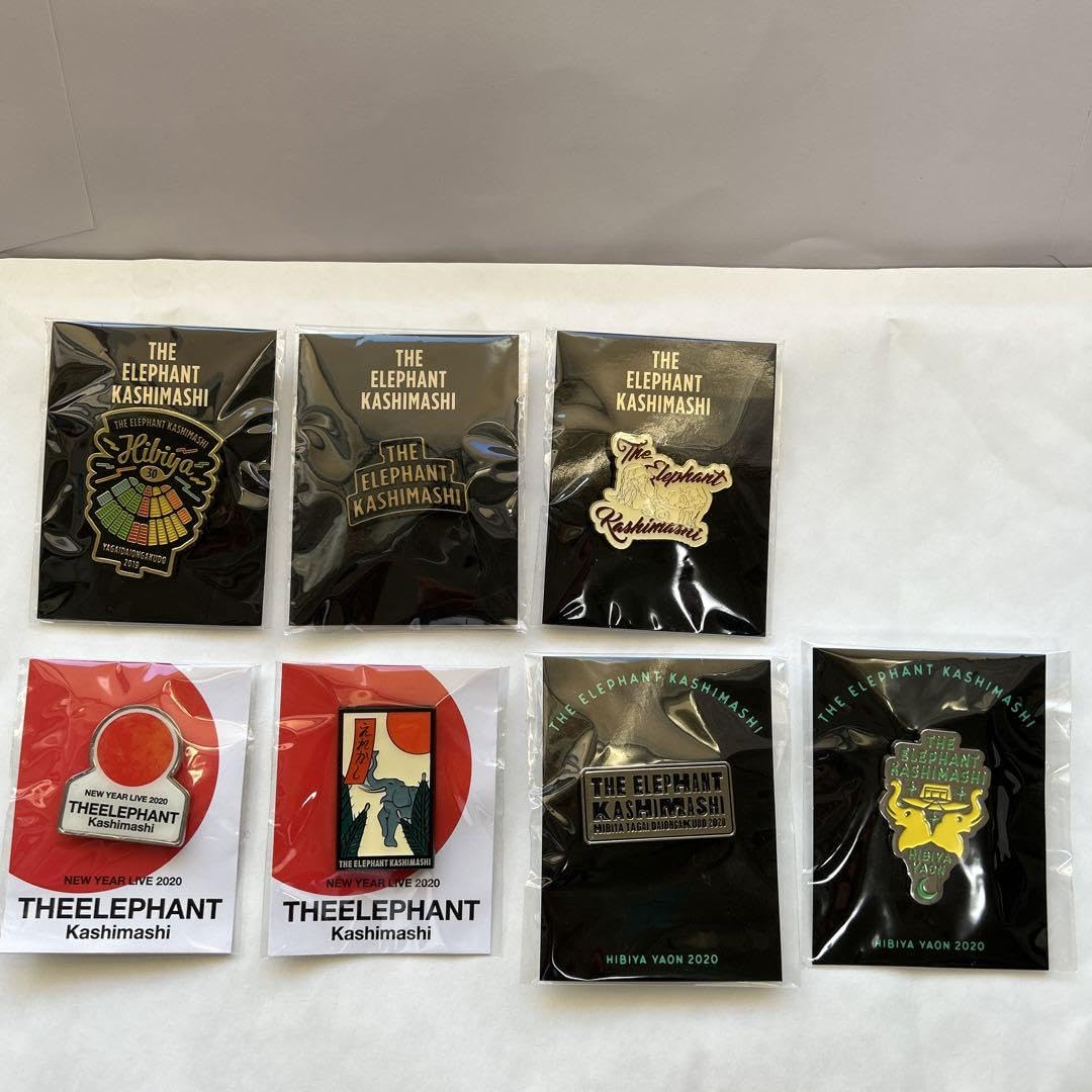 Amazon.co.jp: エレファントカシマシ ピンバッジ7点セット : おもちゃ 