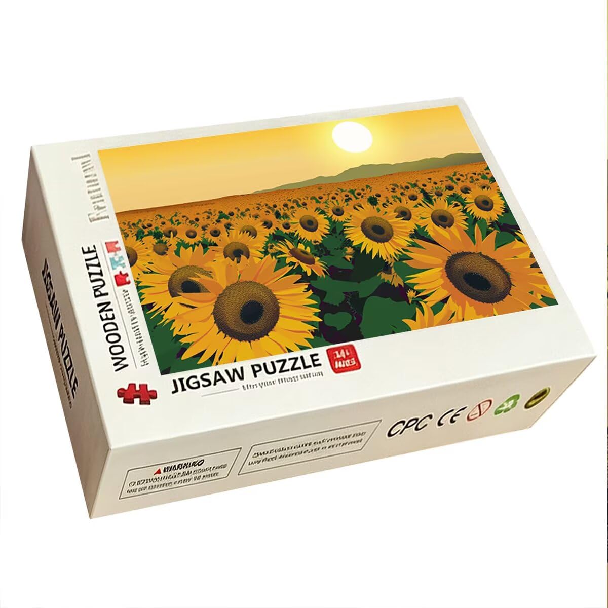 Puzzle 1000 Pezzi, Puzzle Girasole, Legno Pezzi, Regalo Donna Uomo -9577