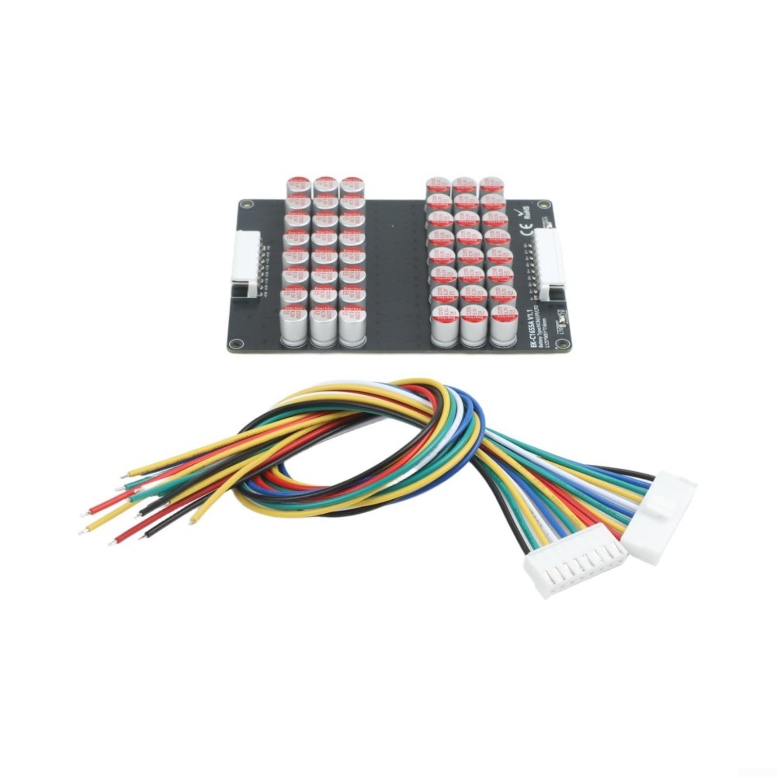 Equalizzatore attivo 12S-16S 5A per batterie al litio LiFePO4, trasmissione di energia con condensatore, 60-300 Ah, 1,8-4,5 V