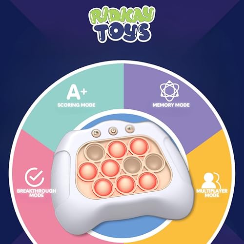 Miniatura 7 de Fast Push Game - Pop Game It, Joy & Fun for Kids Ages 6-12 Sensory Toys for Kids 5-7  4 Modes Games, Kids Games, Fidget Toys for Kids 8-12, Handheld