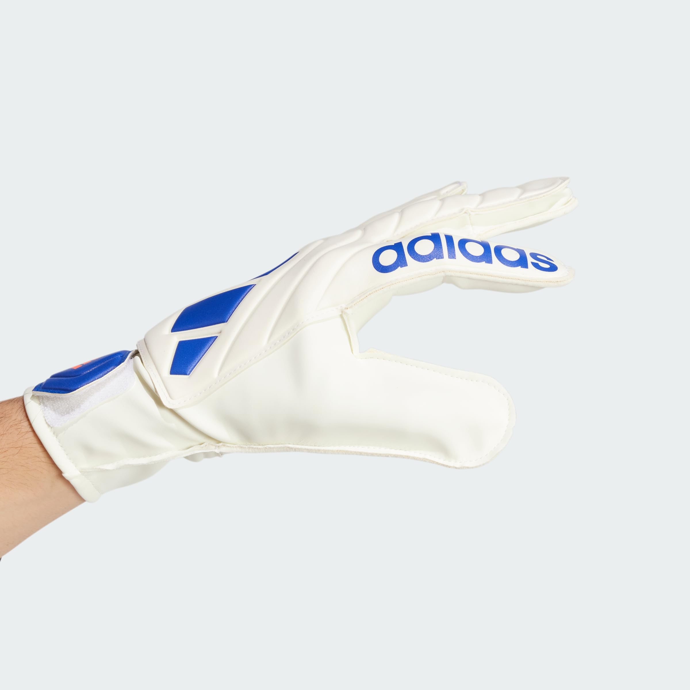adidas Unisex Guantes portero Copa Club, White/Lucid Blue/Solar Red, 8