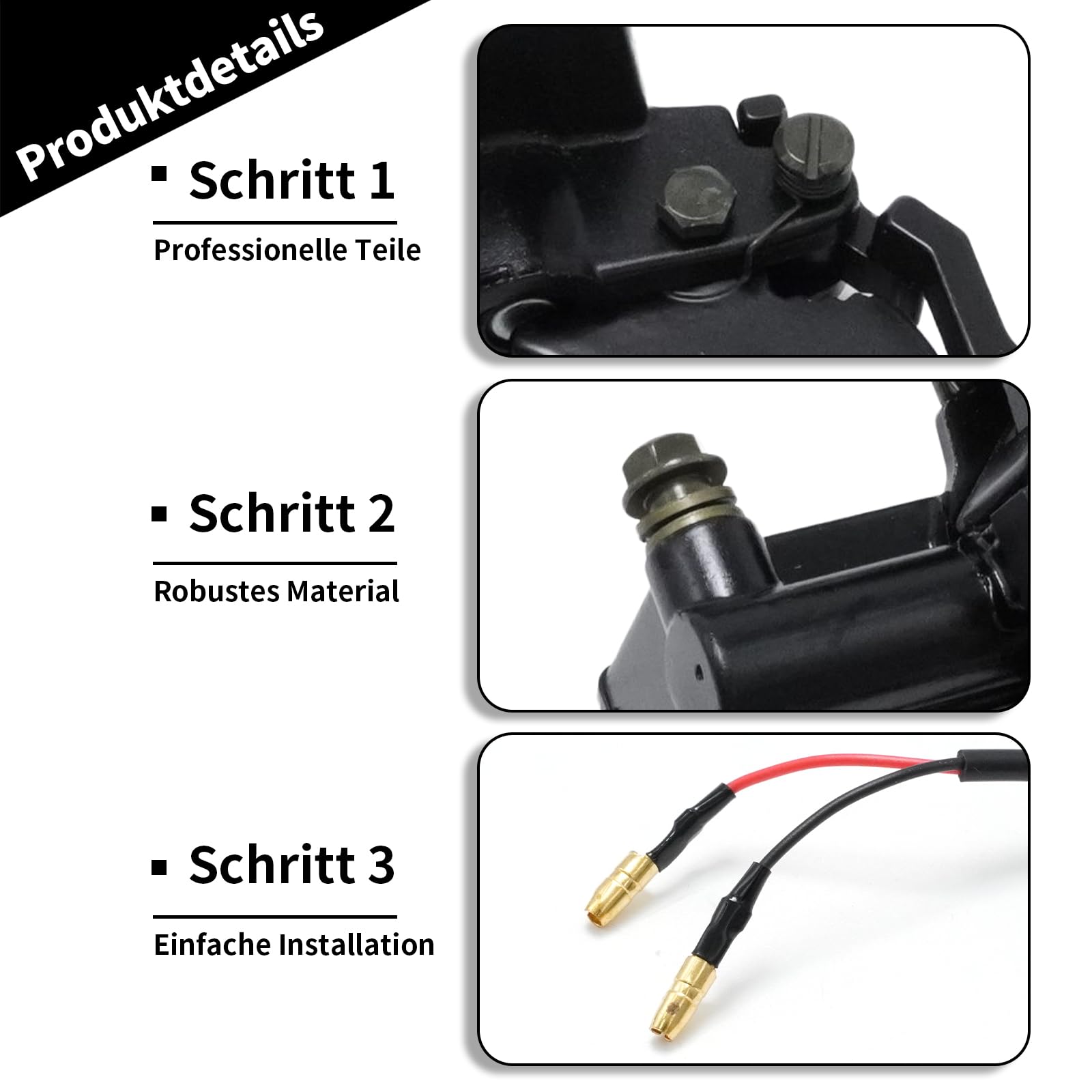 Hoypeyfiy CNC-gefräster Bremshebel aus Aluminiumlegierung, 22 mm Universal-Brems-/Kupplungshebel für Motorräder, links/rechts mit Edelstahlrolle