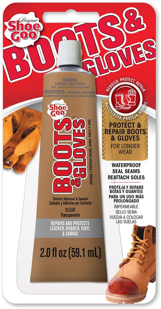 Shoe GOO 110610 Boots and Gloves Adhesive,2 fl oz,Clear