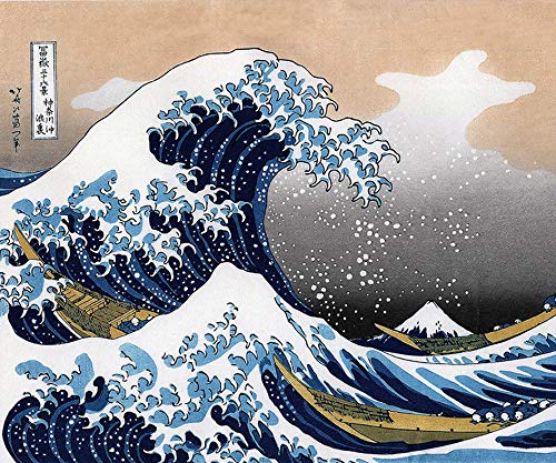 Amazon.co.jp: 葛飾北斎 『 神奈川沖浪裏 』のマウスパッド：フォト