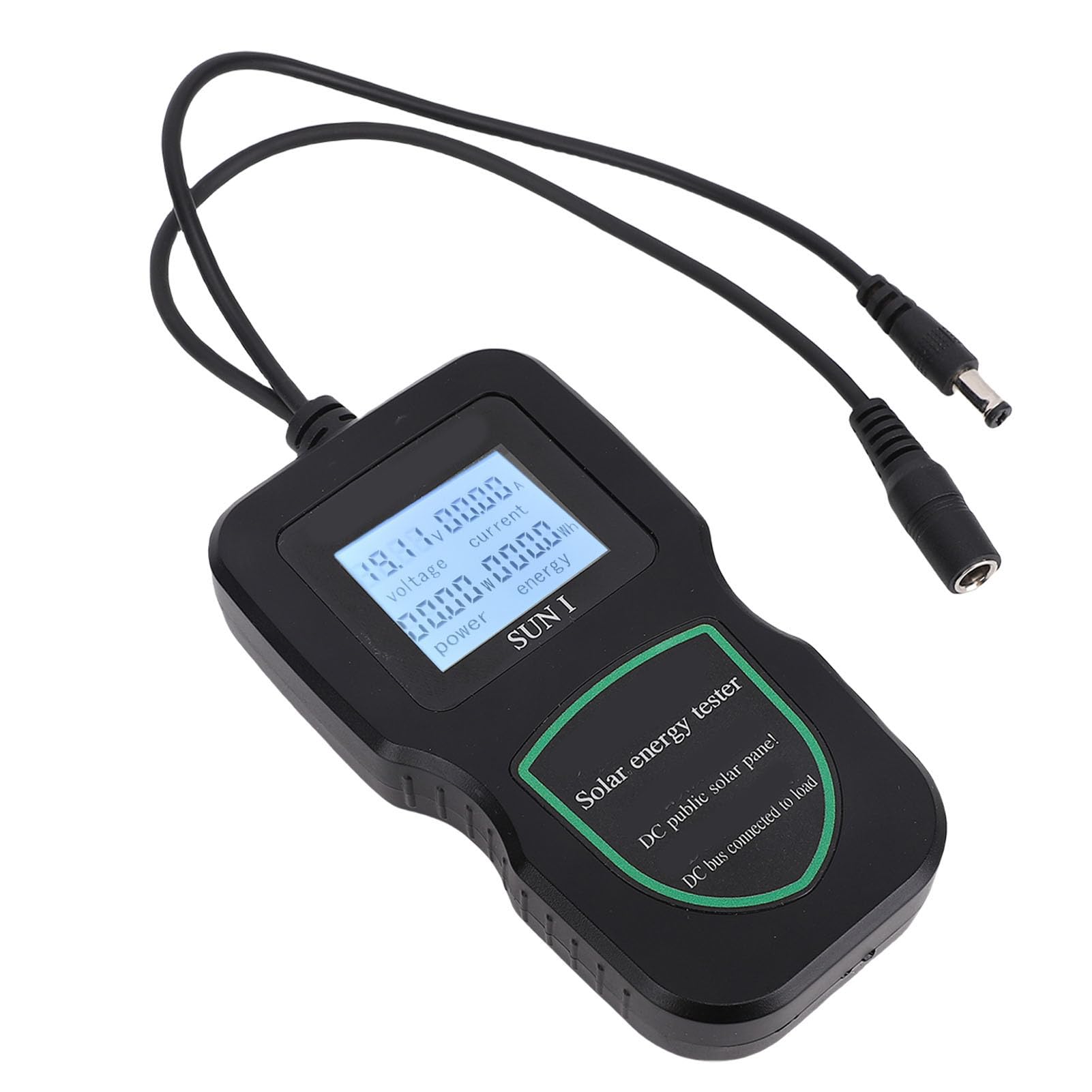 Greensen 200W Tester per Pannelli Solari, Multimetro Fotovoltaico MPPT con Display di Corrente, Tensione, Potenza Ed Energia per Test, Diagnostica e Ricerca su Pannelli Solari