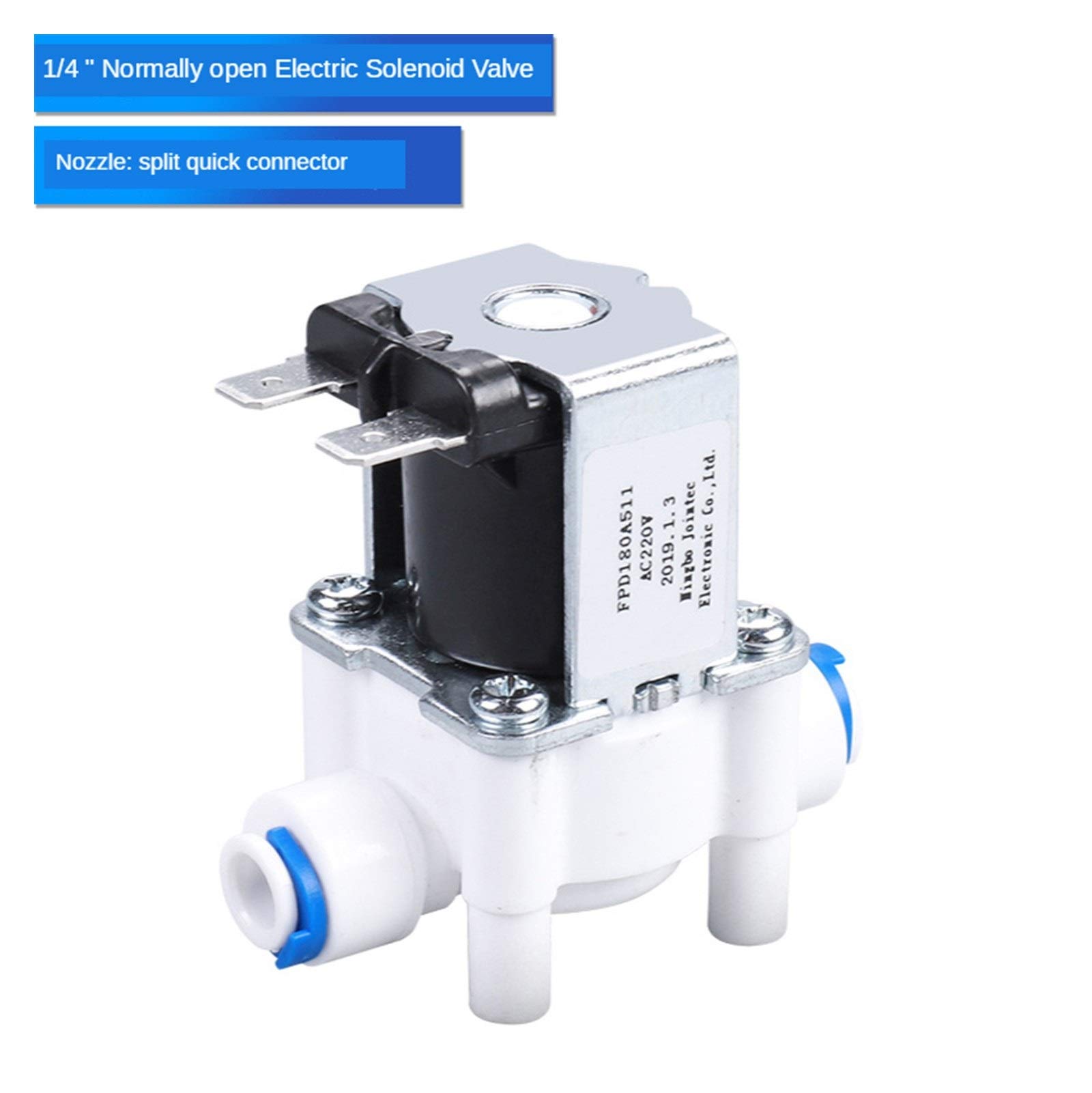 Amazon.co.jp: 電磁弁 電磁バルブ ソレノイドバルブ 1/4「ノーマル