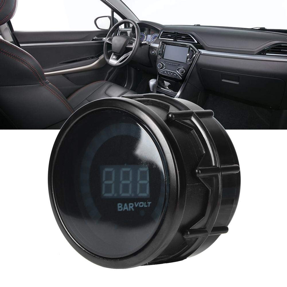 HOHOVYVY Turbo Boost Anzeige 52mm - LED Druckmessgerät 30PSI