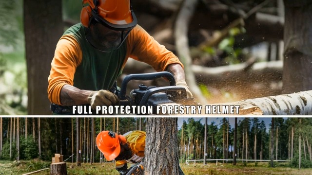 Amazon.com: YesRight Chainsaw Helmet with Face and Ear Muffs